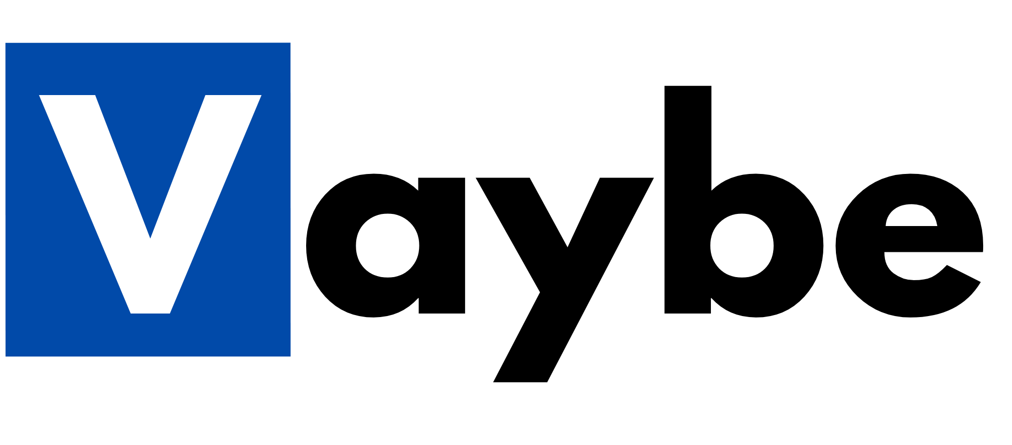 Logo Vaybe en noir